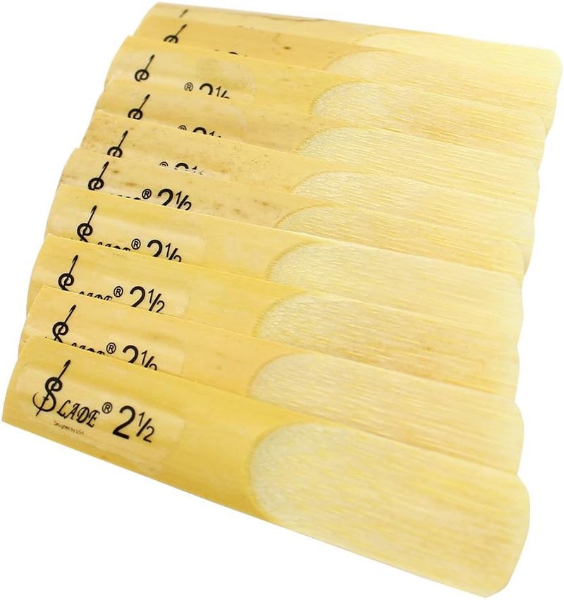 Mowind 10 Pieces 2.5 2 1/2 Reed Bamboo Eb Alto Sax Saxophone Reeds Set Accessory Part Saxophone Parts - Image 4